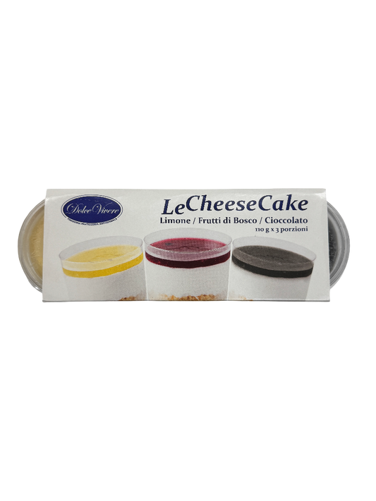 LE CHEESECAKE LIMONE/FRUTTI DI