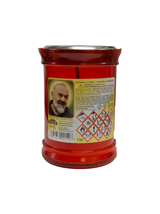 Aurora Memorial Candle Small