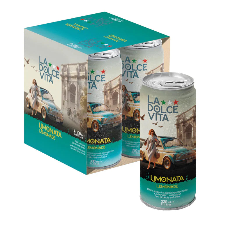 LA DOLCE VITA LIMONATA 4X330ML