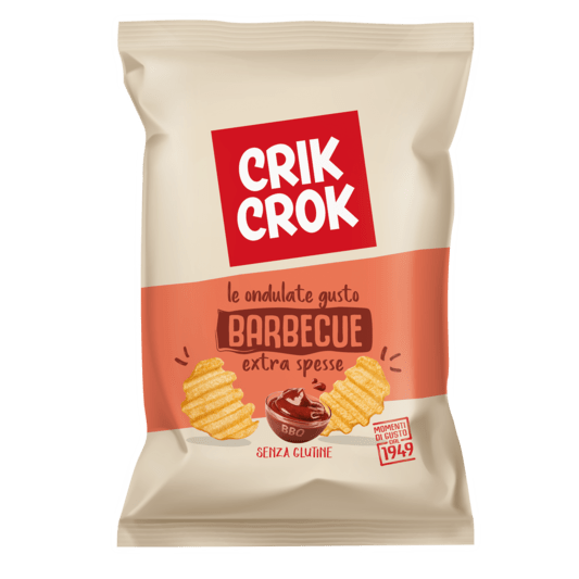 CRIK CROK BARBECUE WAVY 110G