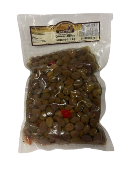 Pastore Crush Green Olvies 1Kg