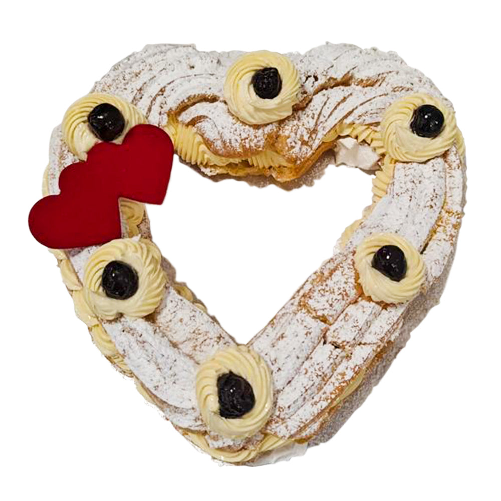 Zeppole Heart Cake