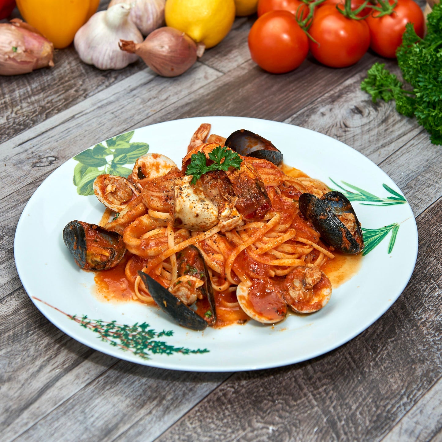 Seafood Linguine