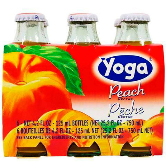 Yoga Nectar Peach 6X125Ml