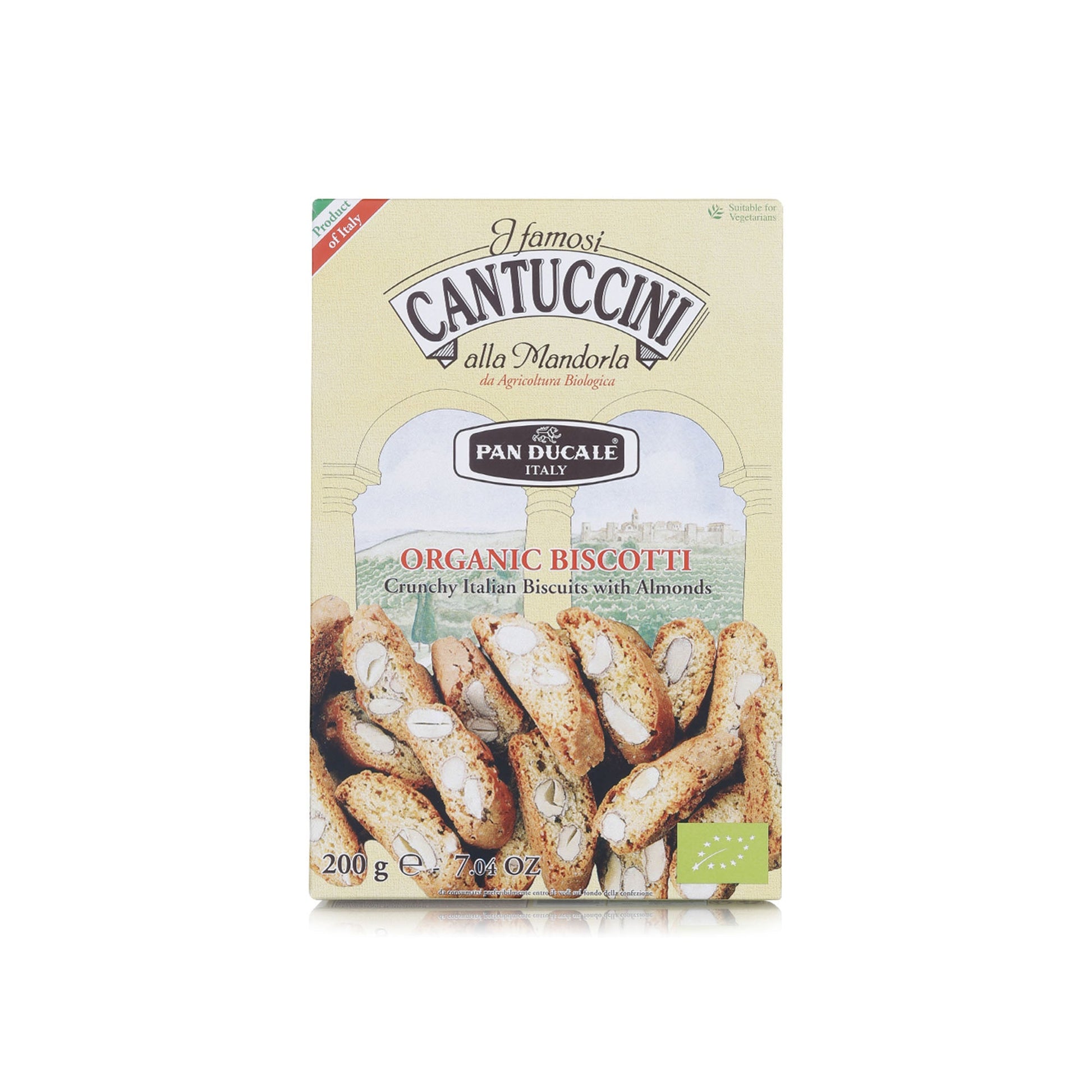 Pd Cantuccini Org Almond 200G