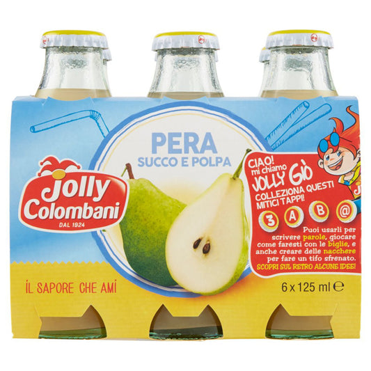 Jolly Colombani Pera 6X125Ml