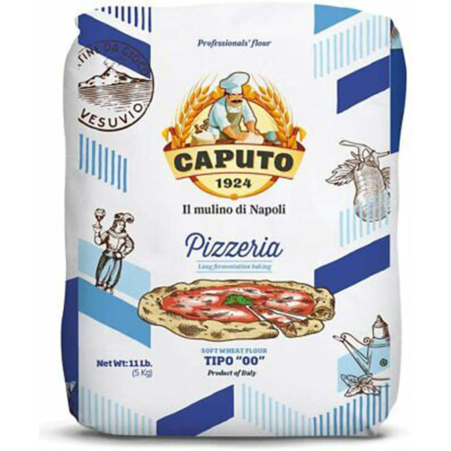 Caputo Flour Pizzeria 00 5Kg – Cataldi Fresh Market Inc.