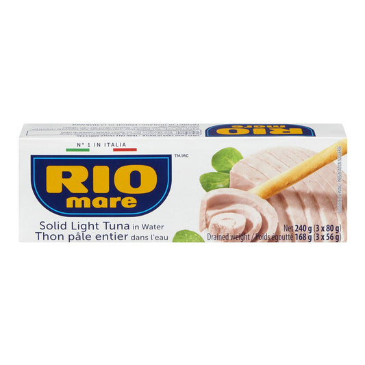 Rio Mare Tuna Water 3X80G