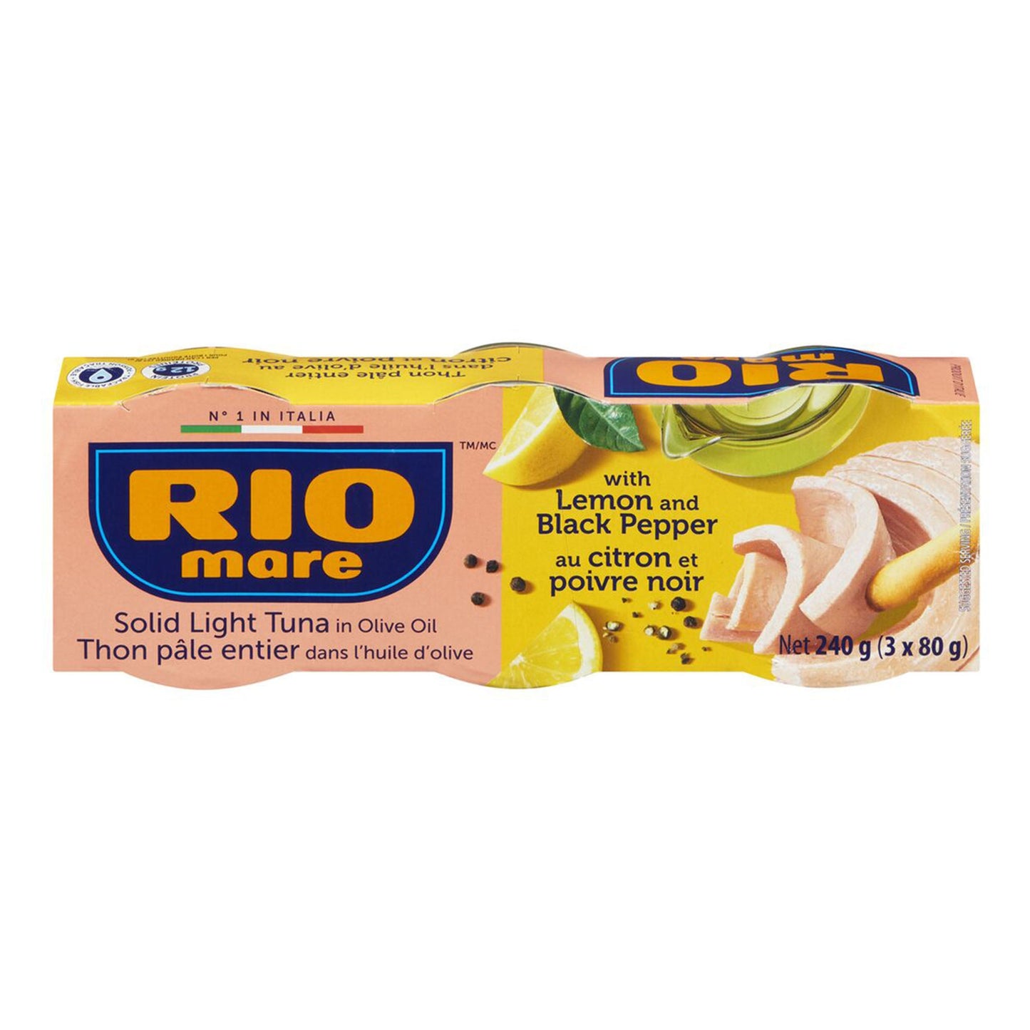 Rio Mare Tuna Lemon 3X80G