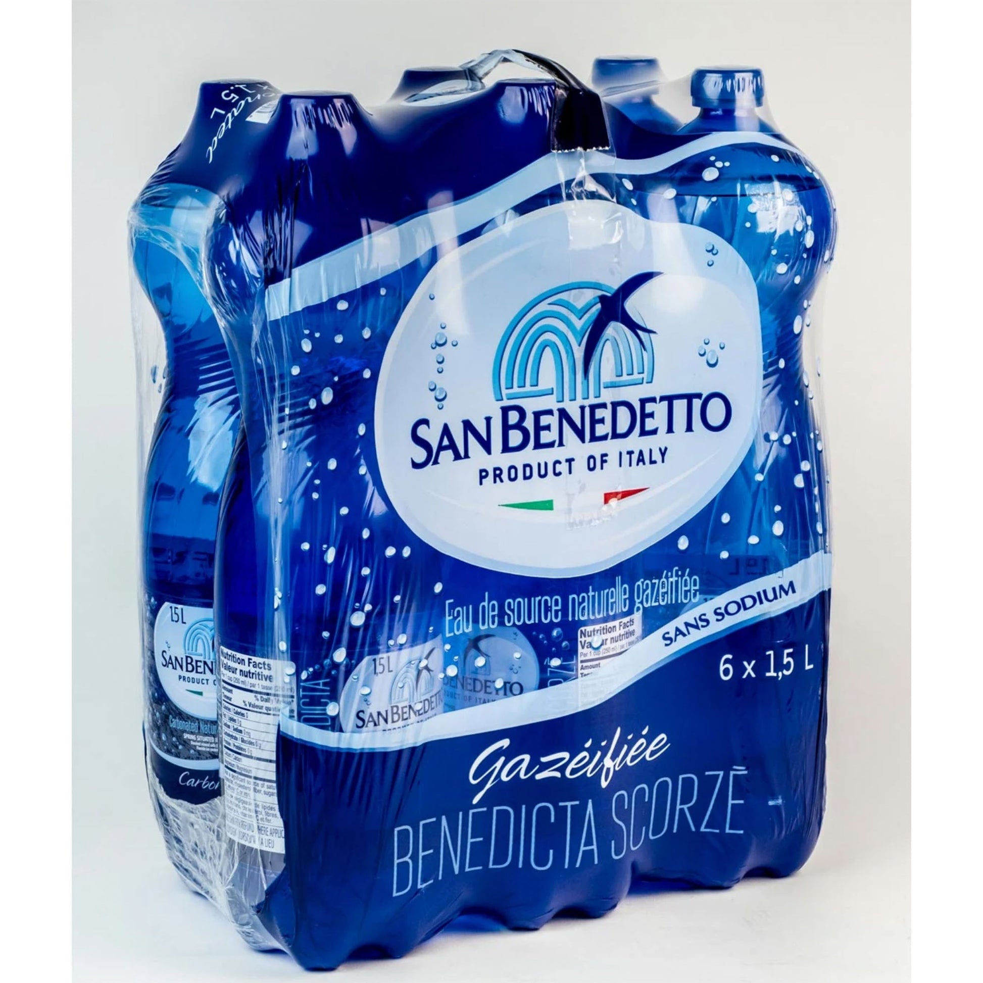 San Benedetto Wtr Sprk 6X1.5L