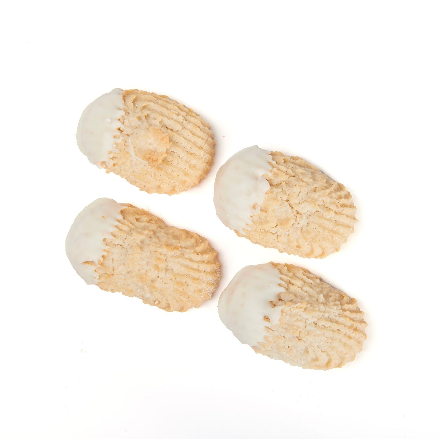 White Chocolate Dipped Cookies