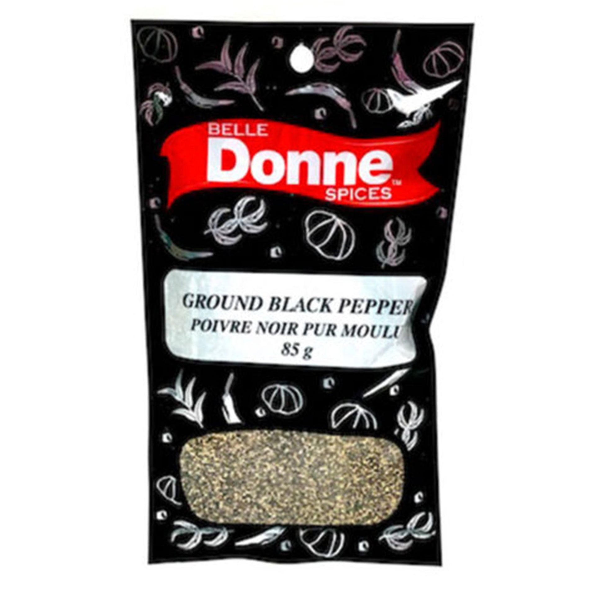 Donne Ground Black Pepper 85G