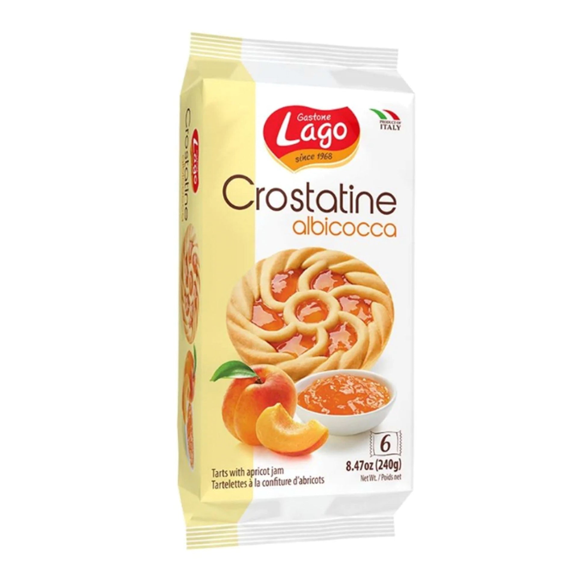 Lago Crostatina Apricot 240G