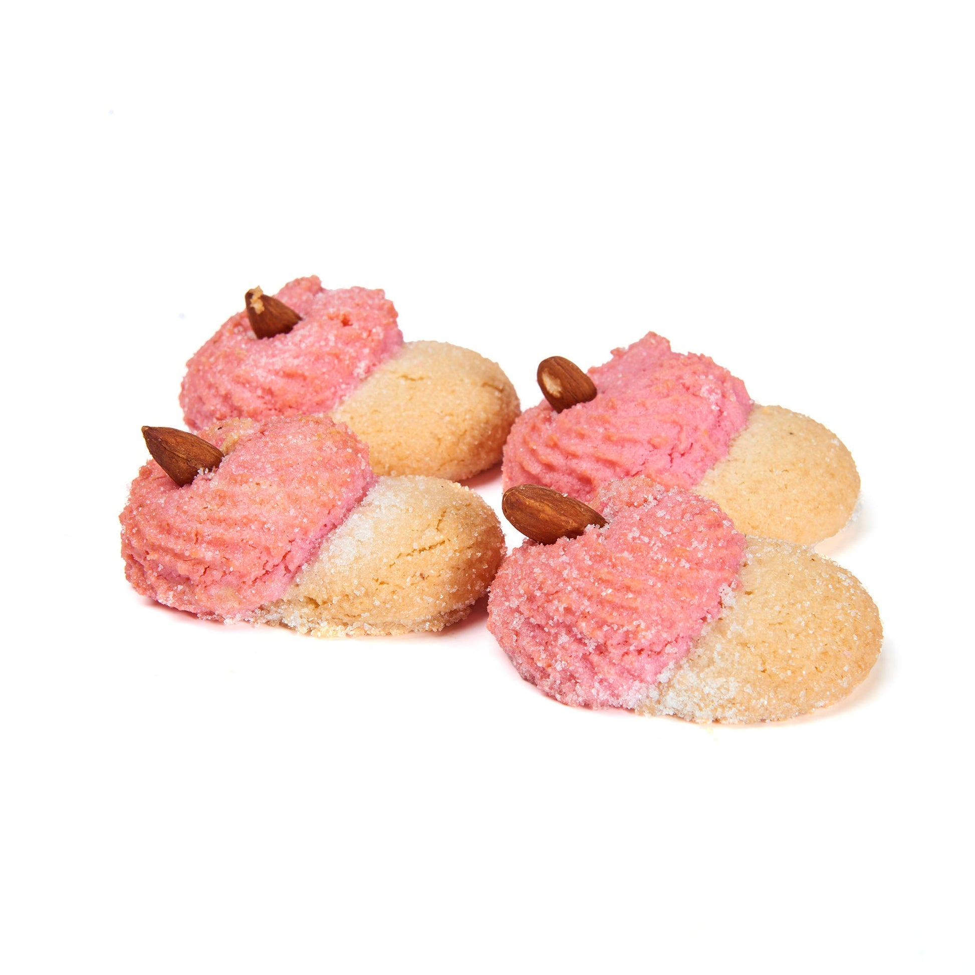 Pink Almond Cookies