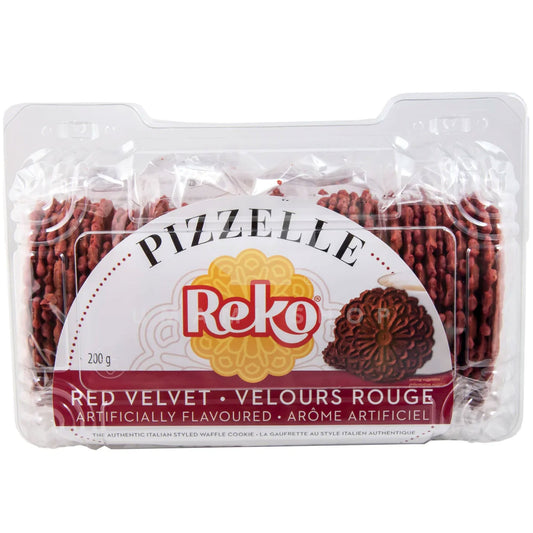 Reko Pizzelle Red Velvet 200Gr