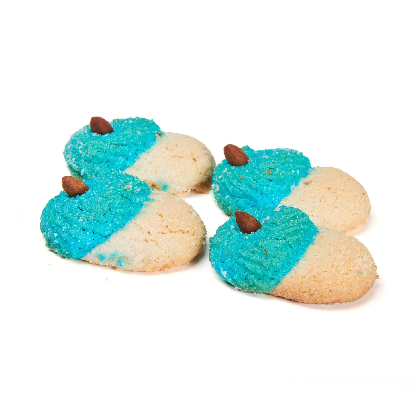 Blue Almond Cookies