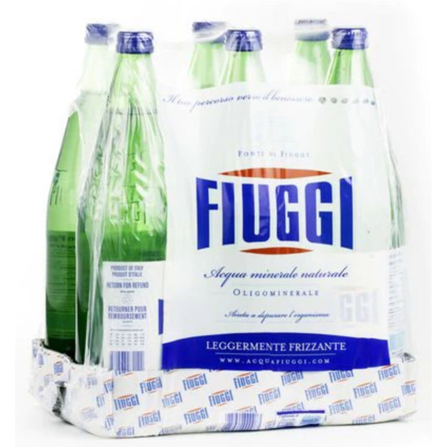 Fiuggi Sparkling Water 6X1Lt