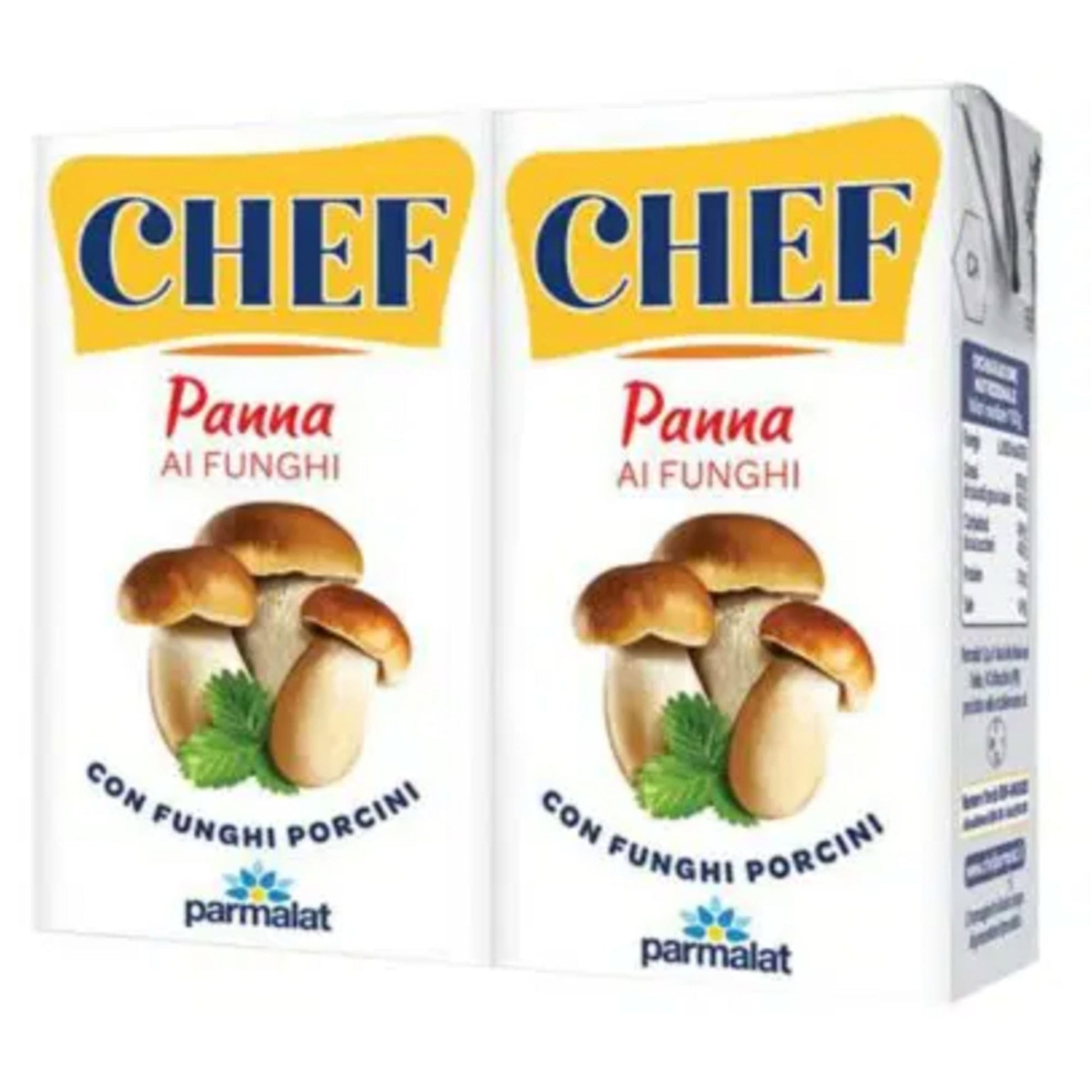 Chef Panna Funghi 2X125 Ml.