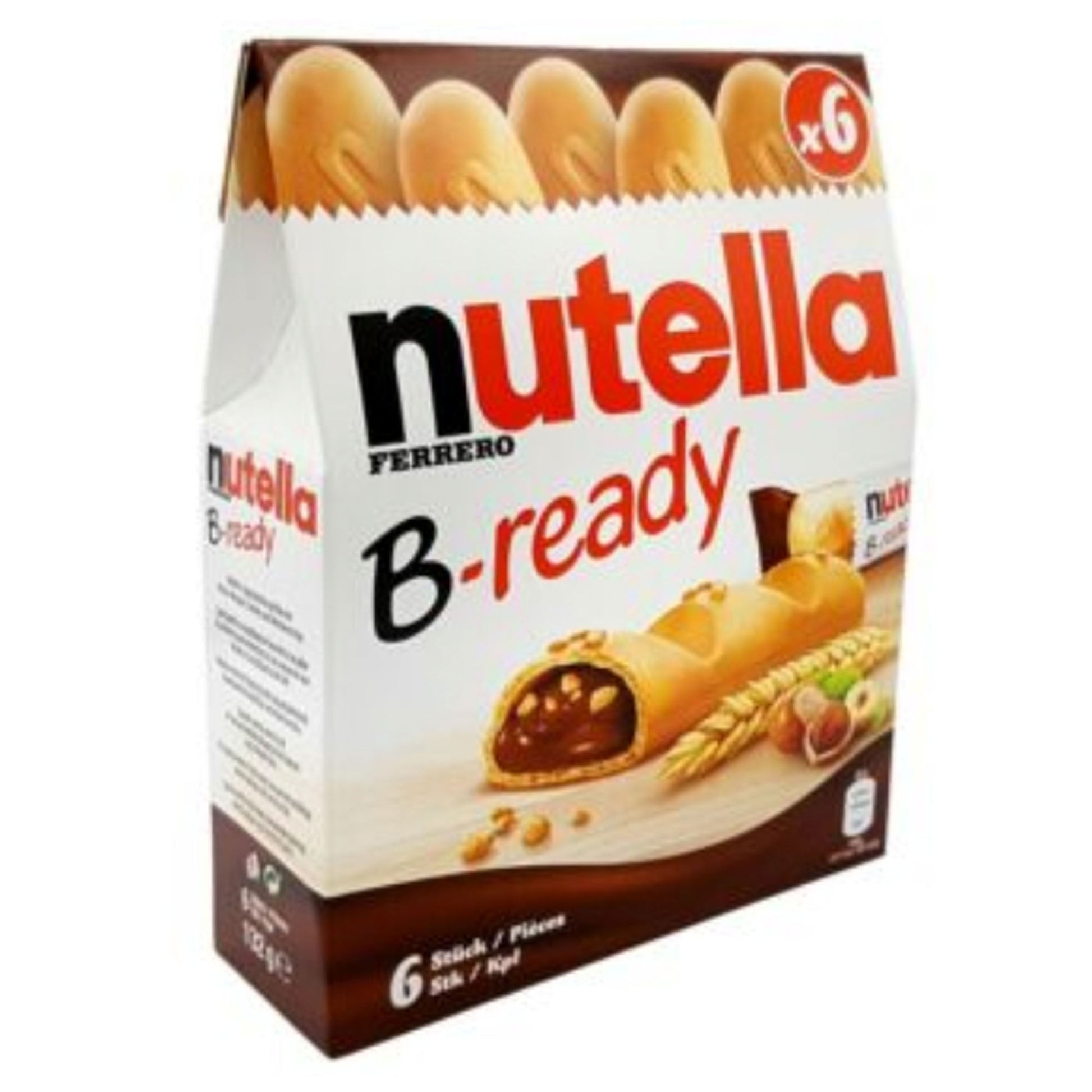 Nutella B-Ready 6 Pc 132G