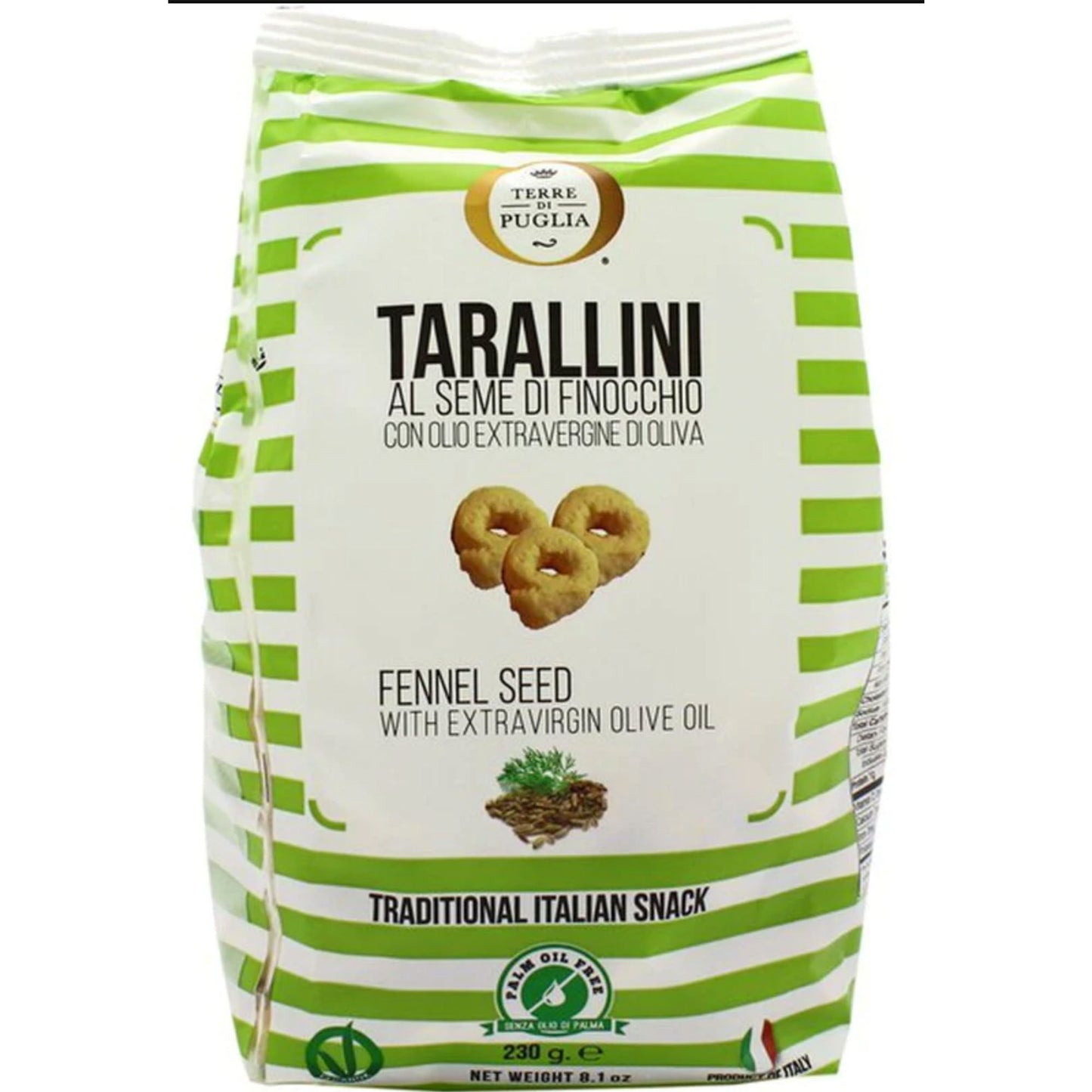 Puglia Tarallini Fennel 230G