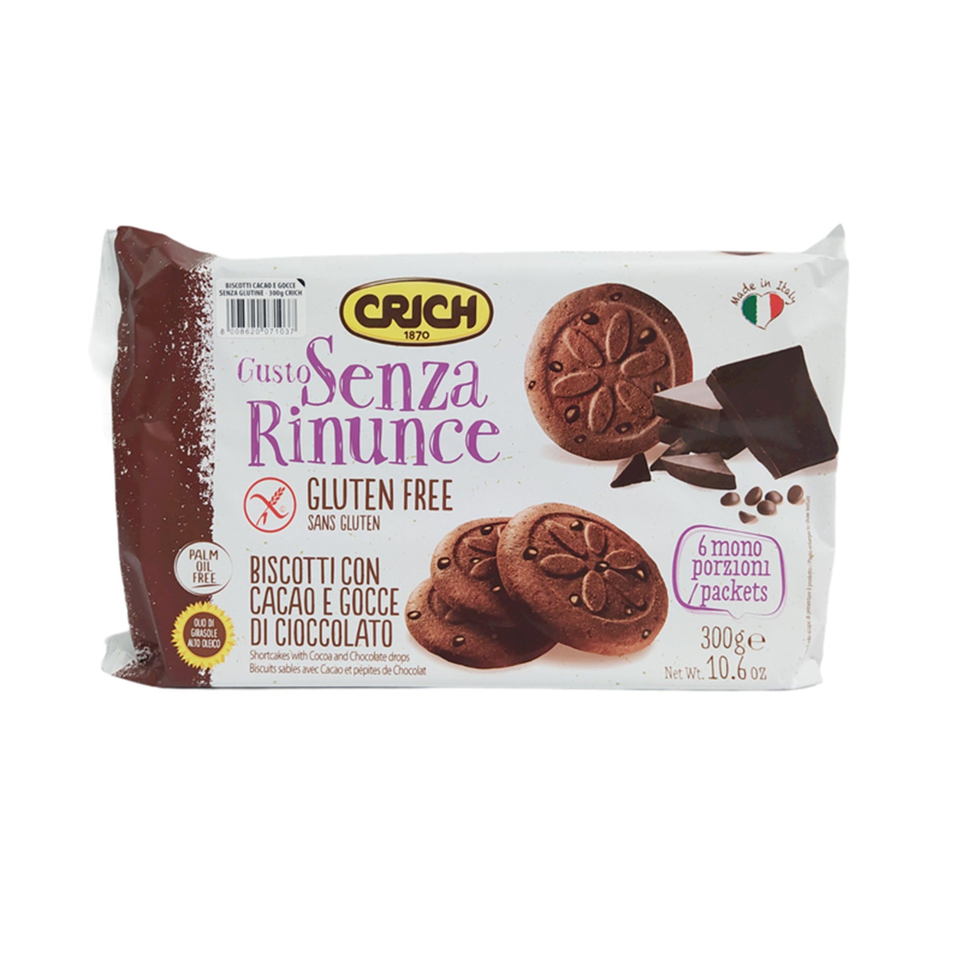 Crich Biscotti Choco Gf