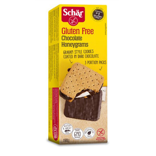 Schar Gf Choco Honeygrams 190G