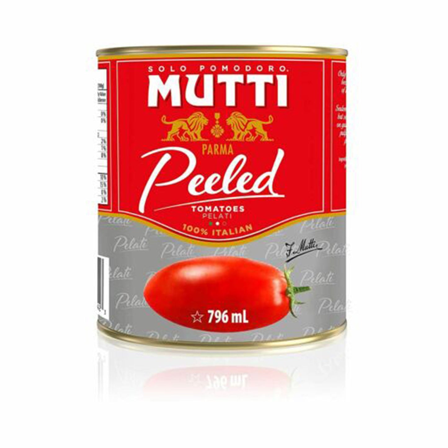 Mutti Tomatoes Peeled 796Ml