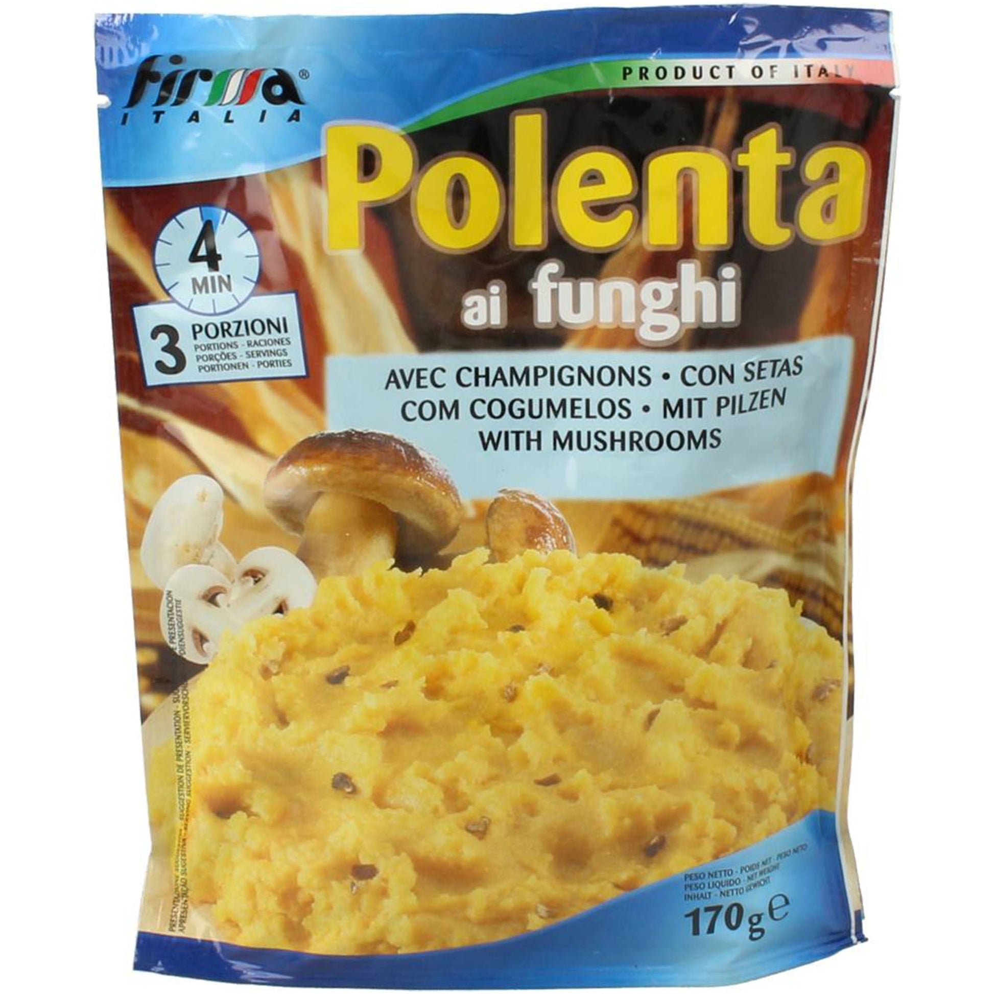 Firma Polenta Funghi 170G