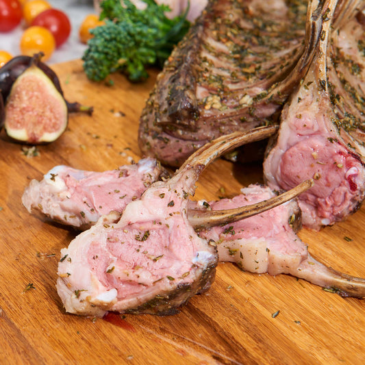 Herb Roasted Ontario Lamb Rack