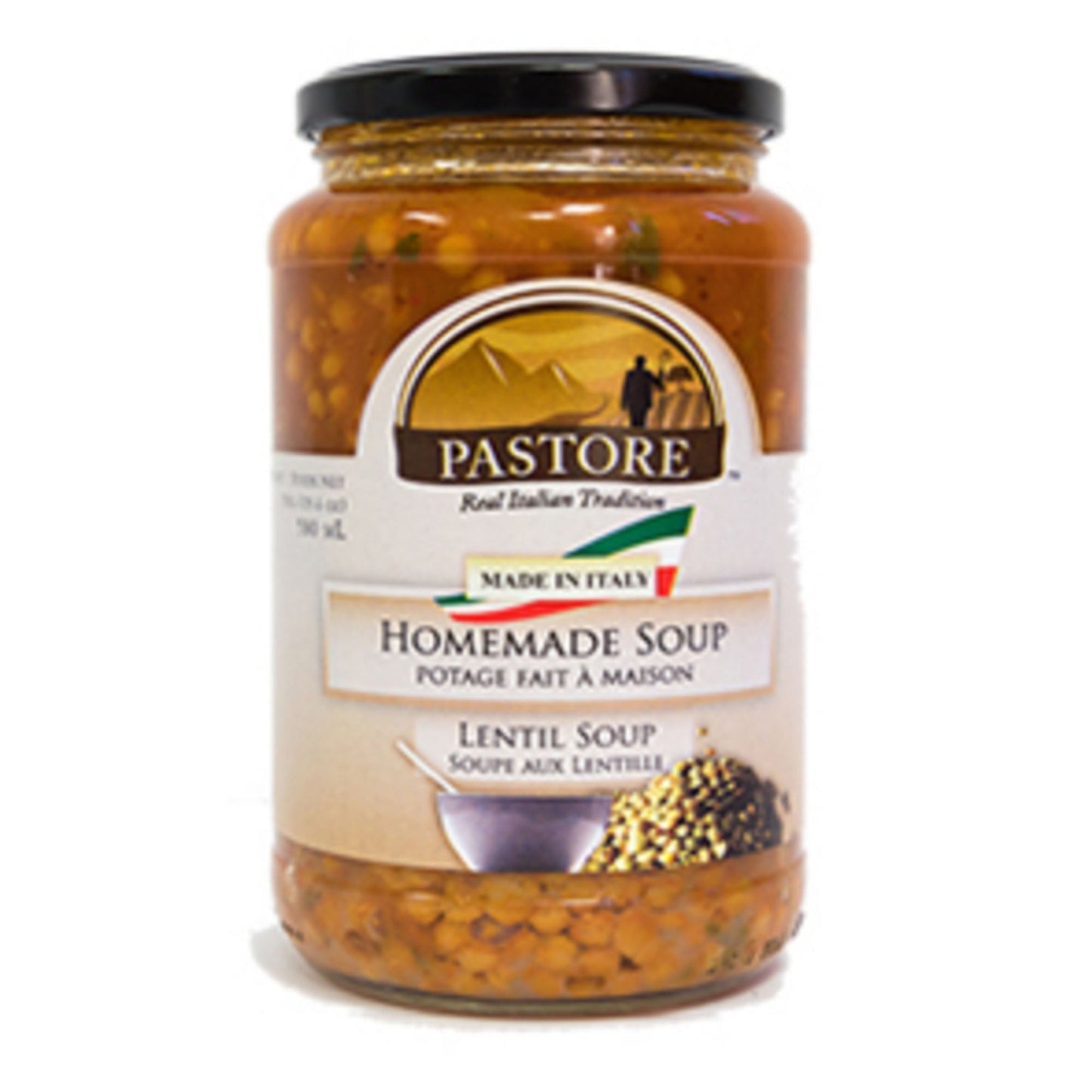 Pastore Soup Lentil 580Ml