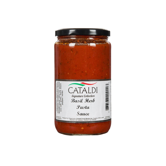 Cataldi Sauce Basil Herb 750Ml