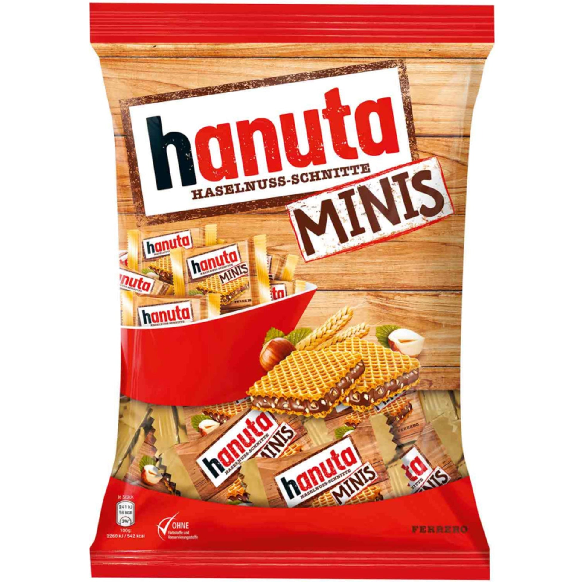 Hanuta Minis 200G Bags