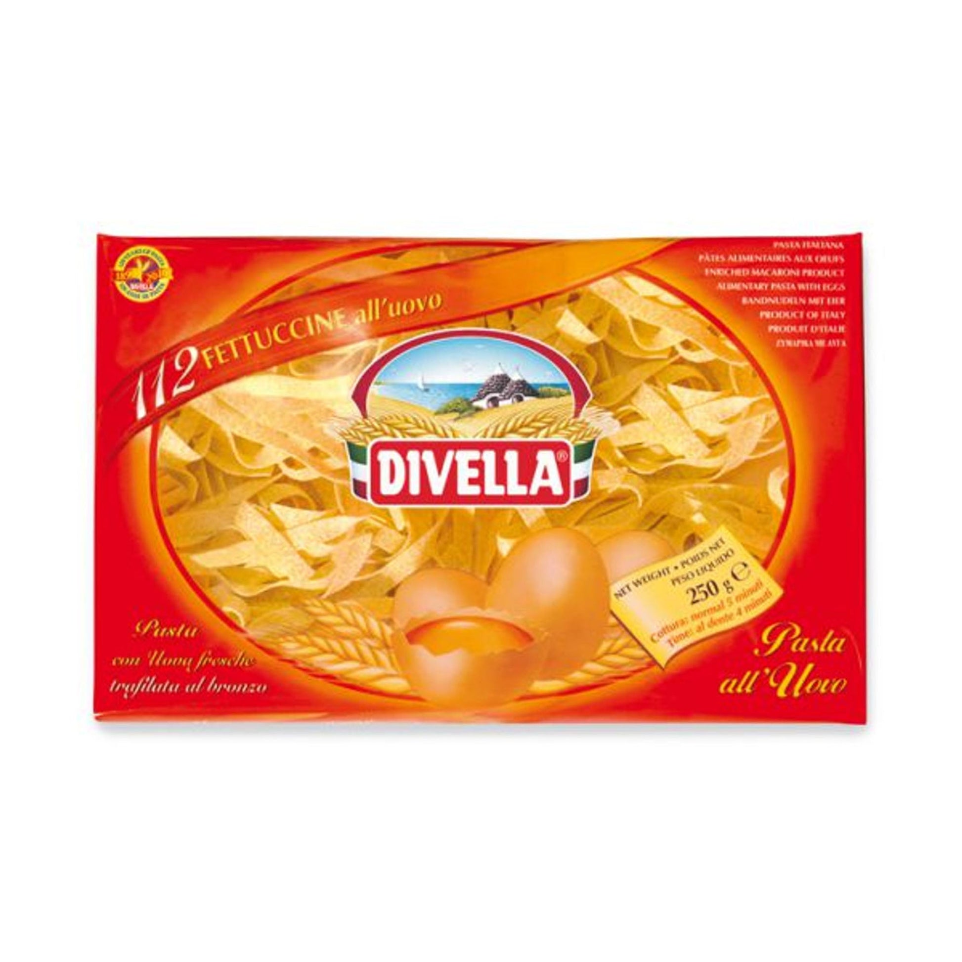 Divella #112 Fettuccine Egg