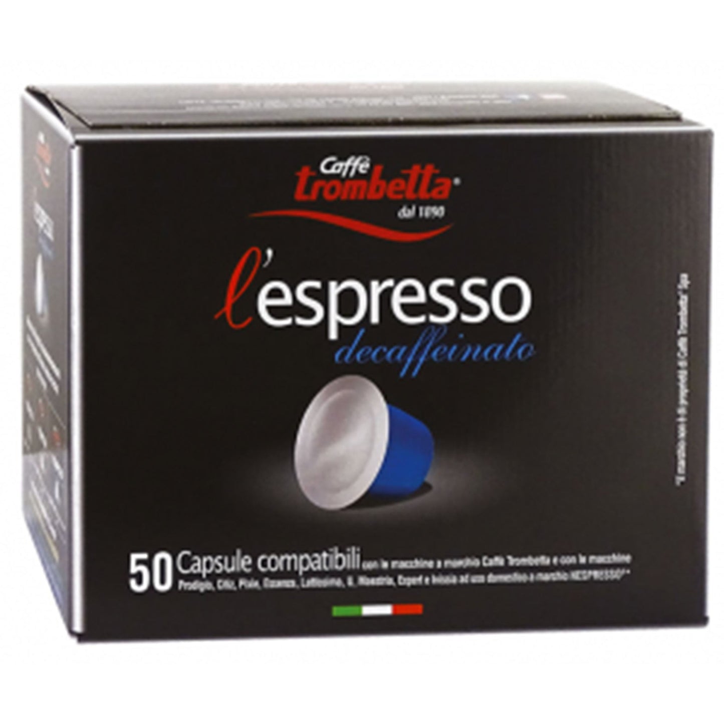 Trombetta Nespresso Decaf 50Pk