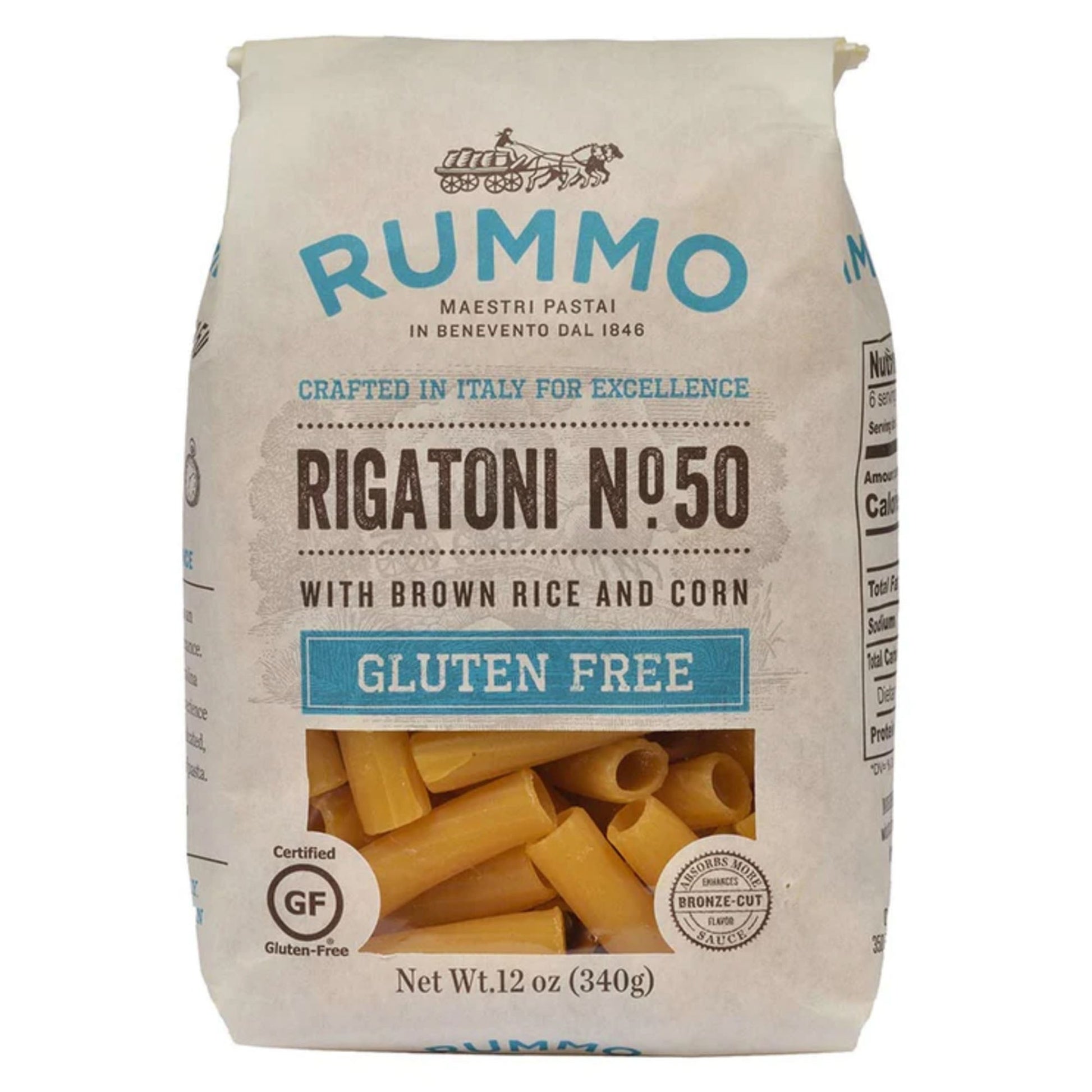 Rummo #50 Gf Rigatoni