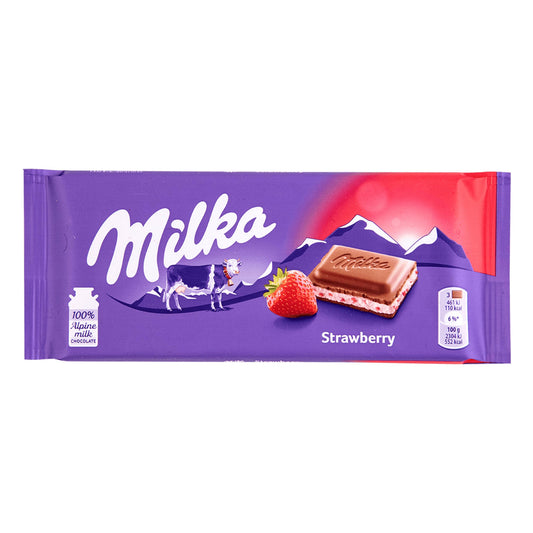 Milka Choco Strawberry 100G