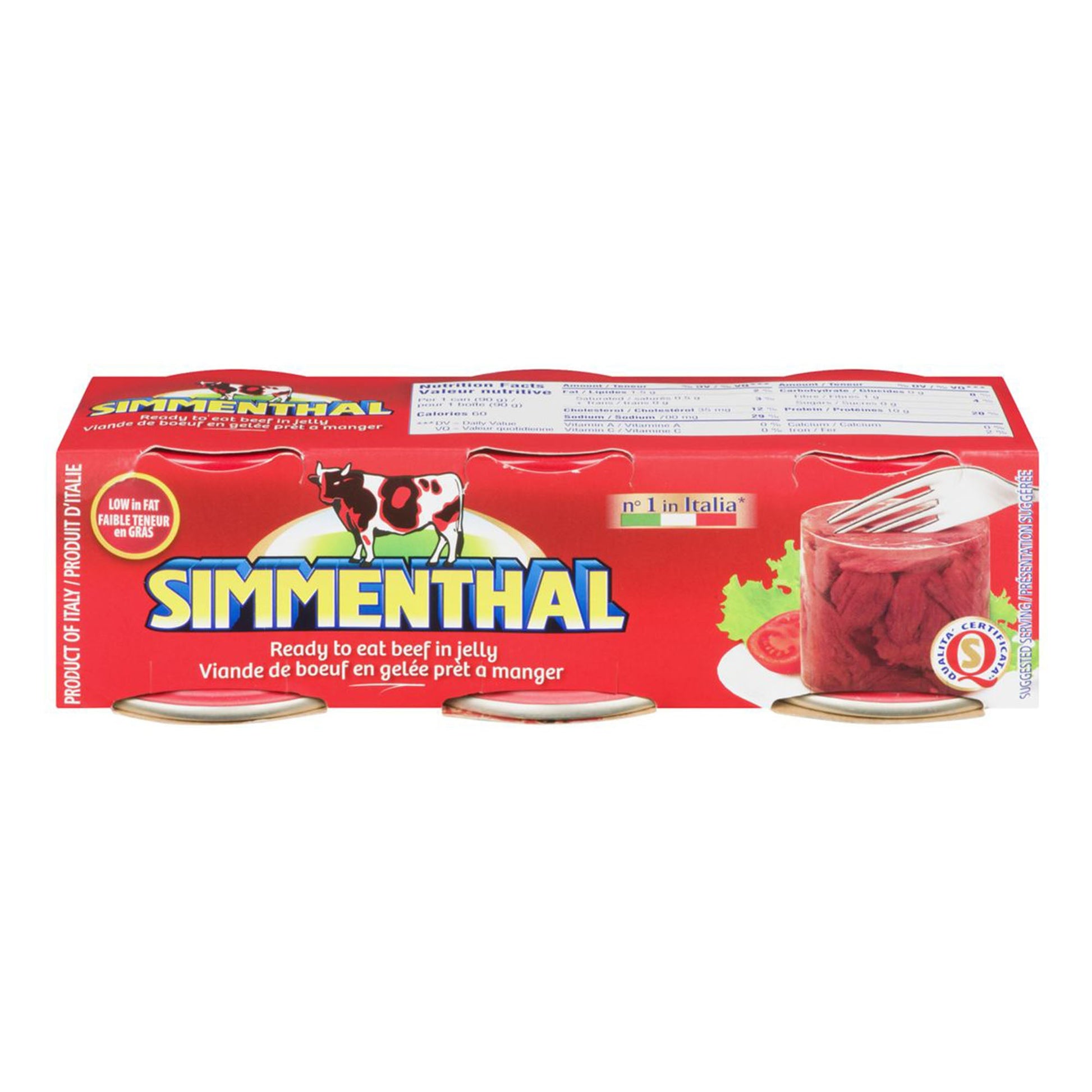 Simmenthal Beef In Jelly 3X90G