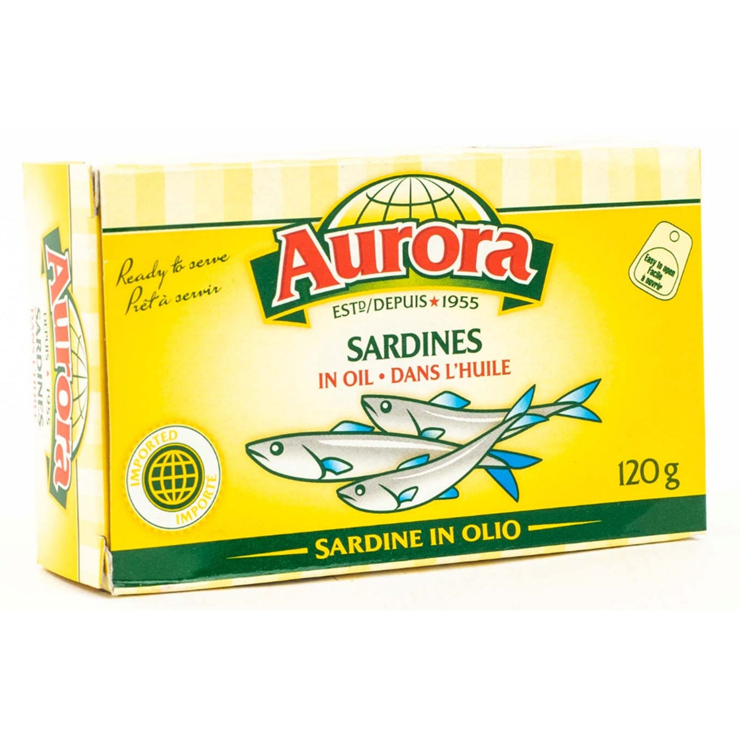 Aurora Sardines Oil 120G
