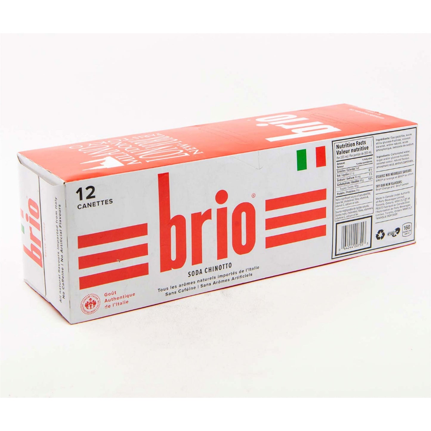 Brio Chinotto Cans 12X355Ml