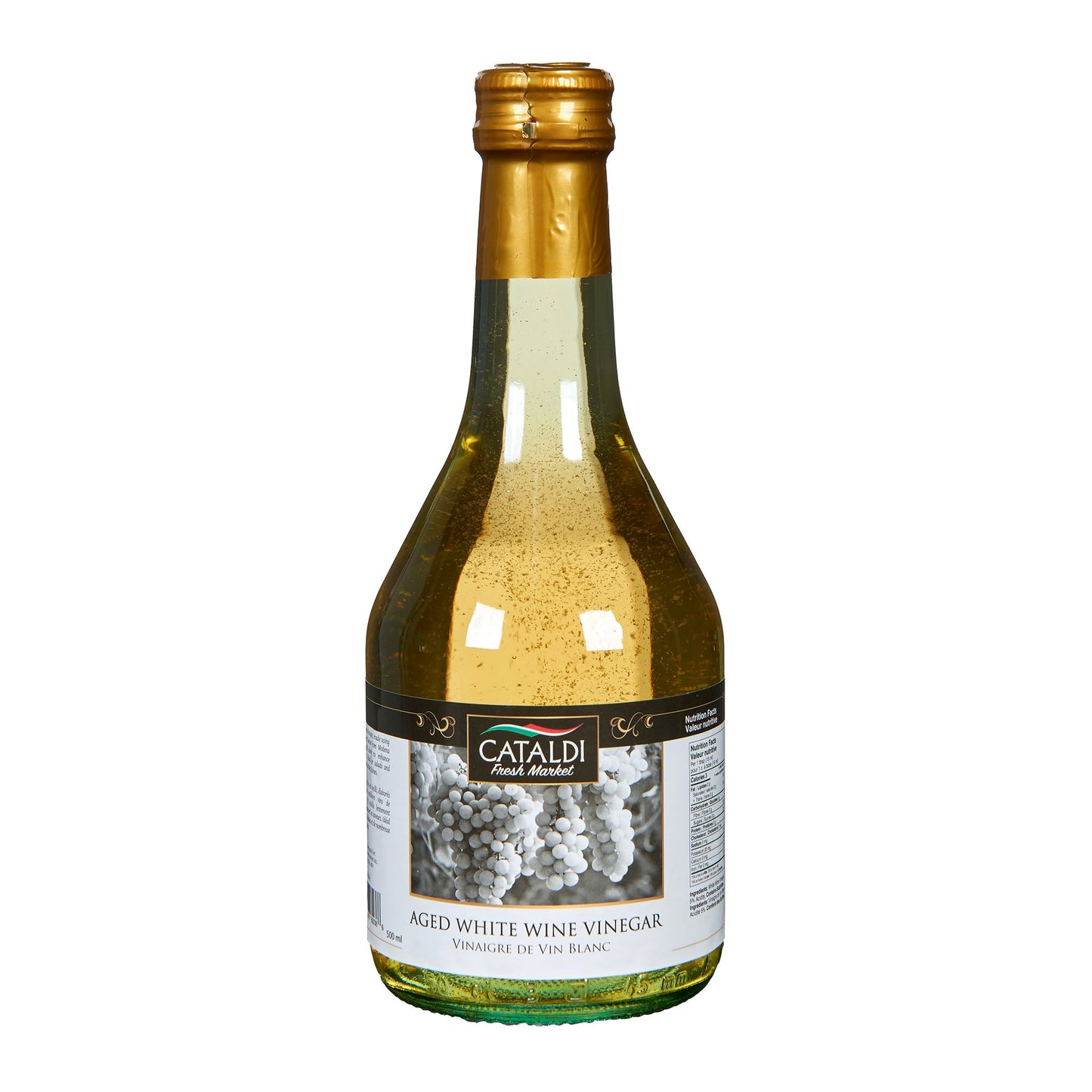 Cataldi Vinegar Wht Wine 500Ml
