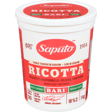 Saputo Bari Ricotta Cheese 1kg