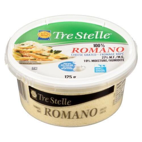 Tre Stelle Grated Romano 125gr