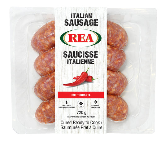 Rea Frozen Sausages Hot