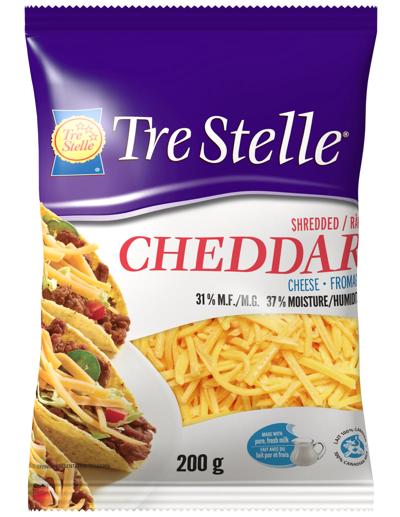 Tre Stelle Cheddar Shredded